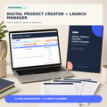 ETED Digital Product Creator + Launch Manager Bundle