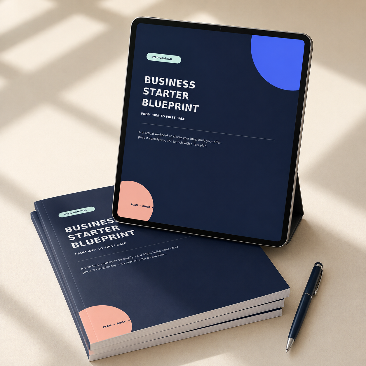 Business Starter Blueprint — From Idea to First Sale.
