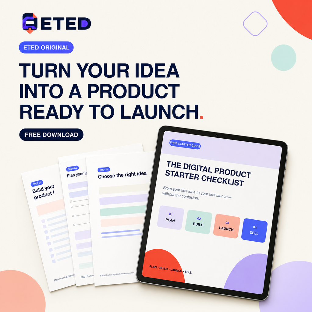 FREEBIE: Digital Product Checklist