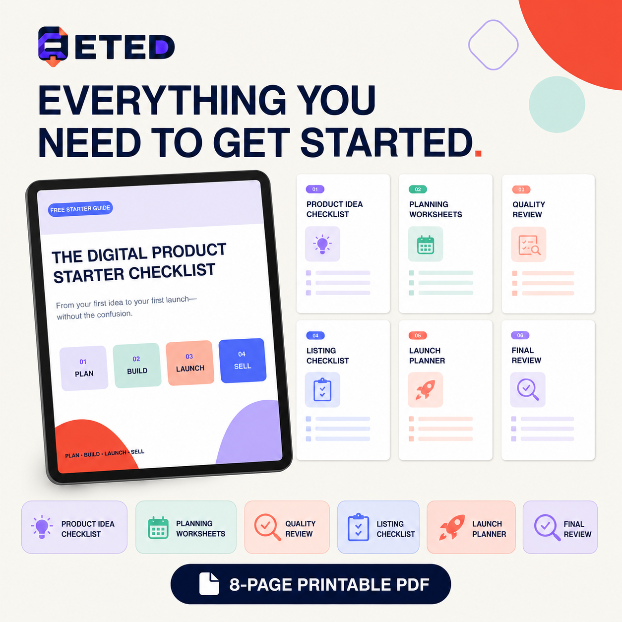 FREEBIE: Digital Product Checklist
